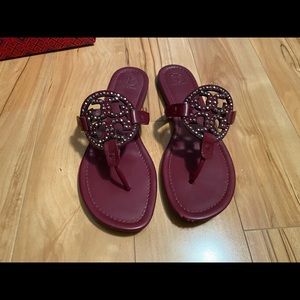 Maroon Tory Burch